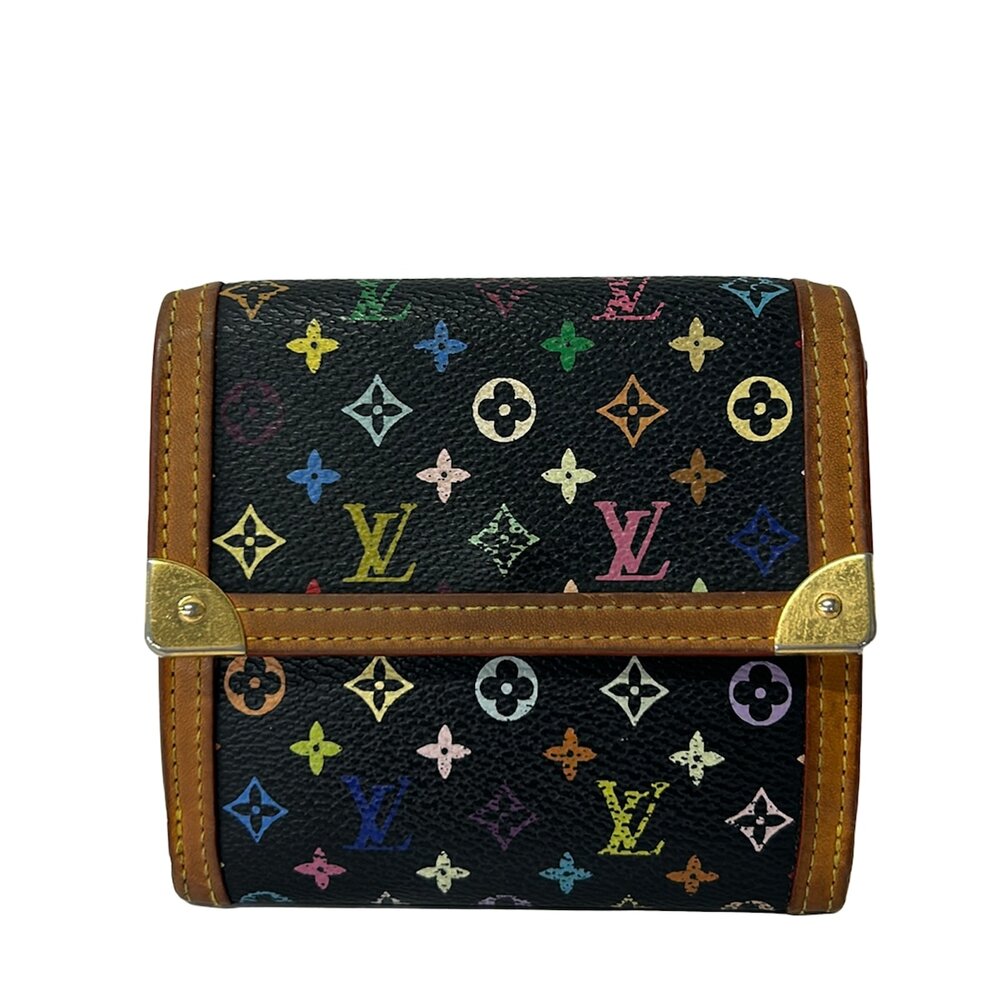 Louis Vuitton PorteMonnaie Viekart Credit Monogram Multicolore Double-hook